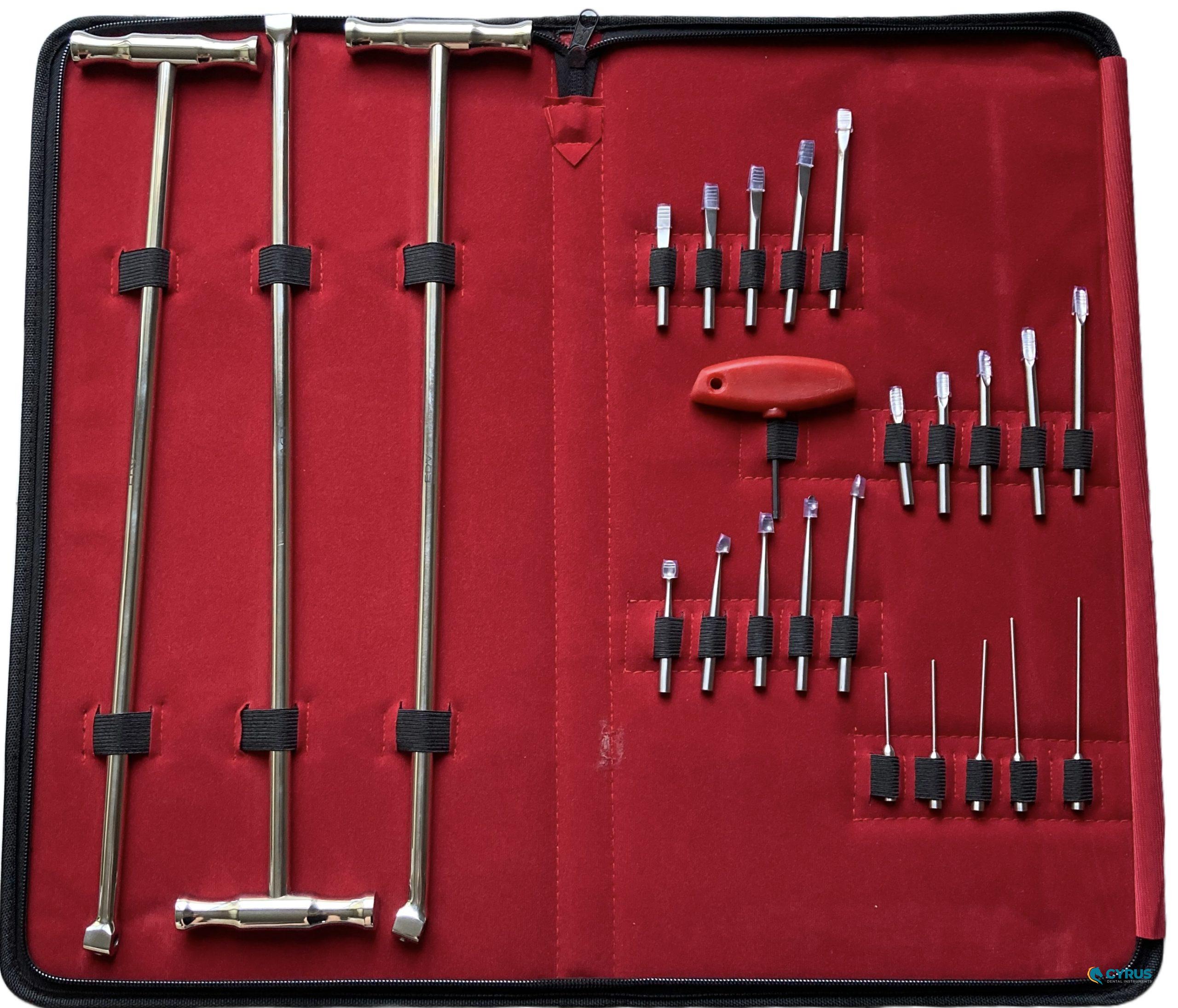 set luxateurs curettes sondes